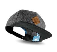 Soulbuddy - Cappellino Snapback cap Unisex - Berretto da Baseball Stile Streetwear - Elegante e Traspirante per Tutti i Giorni e Le Vacanze - Taglia Unica (IT, Testo, Taglia Unica, Grigio Scuroo)