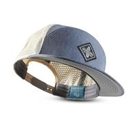 Soulbuddy - Cappellino Snapback Unisex - Berretto da Baseball Stile Streetwear - Elegante e Traspirante per Tutti i Giorni e Le Vacanze - Taglia Unica (IT, Testo, Taglia Unica, Blu Cream)