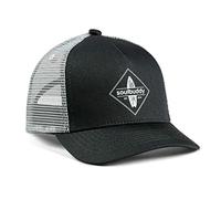 Soulbuddy Cappellino Trucker per Bambini - Cappy Regolabile per Ragazzi e Ragazze - Cappello Basecap Estivo - Traspirante e Confortevole - Taglia Regolabile (IT, Testo, L, Nero Grigio)