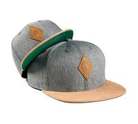 Soulbuddy Set di 2 Cappellini da Basecap Coordinati papà e Figlio - Snapback cap Traspiranti Uomo e Bambino - Look Mini Me Famiglia - Idea Regalo Originale (IT, Testo, S, Grigio Verde Scuro)
