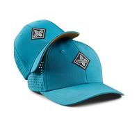 Soulbuddy Set di 2 Cappellini Sportivo da Basecap Coordinati papà e Figlio - Snapback Traspiranti Uomo e Bambino - Look Mini Me Famiglia - Idea Regalo Originale (IT, Testo, M, Petrolio Scuro)