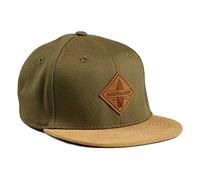 Soulbuddy Snapback cap per Bambini in 3 Taglie - Berretto da Baseball Leggero e Traspirante - Cappello Estivo per Bimbo e Bimba - Idea Regalo Originale (IT, Testo, L, Verda Oliva)