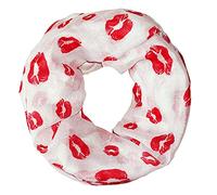 SoulCats Chic Stoffa Kiss Kiss Bocca Nero Bianco, Colore: Bianco