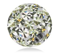 SoulCats Piercing Ball Screw Replacement Ball Crystal Gel Epoxy ferido Many Sizes, Color:Rainbow, Thread:1,2 mm, Ball: 3 mm