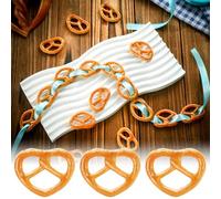 Soulchen 20 pezzi Mini Oktoberfest pretzel decorazioni cibo tedesco tema Oktoberfest decorazioni per feste birre forniture festival