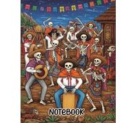 Soulful Spirits Notebook: Lined, 100 Pages, 8.5"x11", Inspired by Peruvian Day of the Dead - For Journaling or School