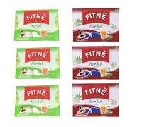 Soulgoods Tè originale FITNE per dimagrire dalla Thailandia | 3 x rosso e 3 x verde | Tè verde Detox Tè Senna weight loss Tea Slim Metabolismo