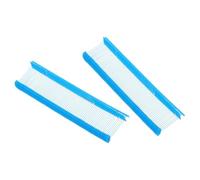Soulnioi 1000 barrette per etichettatura blu chiaro, 27 mm, chiusure in plastica per etichette abbigliamento, spille standard per etichettatura indumenti e cartellini dei prezzi (2,7 cm)