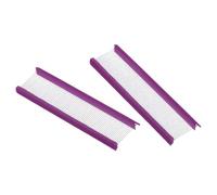 Soulnioi 2000 puntine per etichettatura viola, 58 mm, chiusure in plastica per etichette abbigliamento, spille standard per etichettatura indumenti e cartellini dei prezzi (5,8 cm)