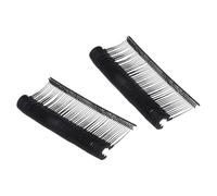 Soulnioi 2000pcs 45mm Nero - J Hook Standard Abbigliamento Etichettatura Fasteners Plastica per Tag Etichetta Barbe