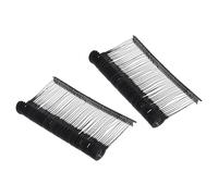 Soulnioi 500pcs 55mm Nero - J Hook Standard Abbigliamento Etichettatura Fasteners Plastica per Tag Etichetta Barbe