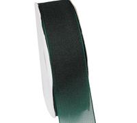Soulnioi Nastro in organza, 16 mm x 90 m, in nylon, per fai da te, bouquet, decorazioni per feste di nozze (027)