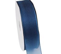 Soulnioi Nastro in organza, 16 mm x 90 m, in nylon, per fai da te, bouquet, decorazioni per feste di nozze (026)