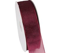 Soulnioi Nastro in organza, 6 mm x 90 m, in nylon, per fai da te, bouquet, decorazioni per feste di nozze (024)