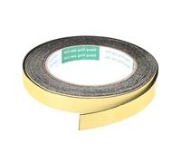 Soulnioi Nastro sigillante in schiuma EVA, autoadesivo, impermeabile, per finestre, porte e isolamento acustico, 2 pezzi, 15 mm di larghezza, 1 mm di spessore, 5 m