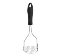 Soulnioi Schiacciapatate, resistente, in acciaio inox, schiacciapatate, per purè di patate, marmellata, verdura e frutta, utensile da cucina quadrato, #234 foro quadrato