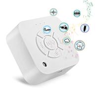 SoulQ - Macchina per il rilassamento del suono con 9 suoni naturali unici, per il sonno del sonno, per cancellare il sonno del bambino, dormire leggero, insonnia, spa, yoga, inquinamento acustico