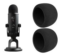 SOULWIT 2 pezzi Filtro Anti-Pop per Logitech Blue Yeti/Yeti Pro microfono