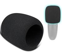 SOULWIT 2Pcs Microfoni Filtro Pop per AKG P120 Studio Condensador, Protezione Microfono Schiuma Mic Copri Parabrezza - Nero