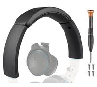 SOULWIT Archetto Cuscini Pad per Bose SoundLink On-Ear (OE) Cuffie, Parte di Riparazione del Cuscino Superiore della Banda della Cuffia, Facile Installazione Fai Da Te - Nero