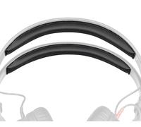 SOULWIT Archetto Cuscini Pad Ricambio per Sennheiser Pro Audio HD 25/HD25 Plus/HD25 SE Monitor DJ Cuffie, Parte Riparazione Cuscini Superiori Testa Fascia, Installazione Facile Fai Da Te - Nero