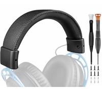 SOULWIT Archetto per HyperX Cloud Alpha/Alpha S/1/2/Core Cuffie, Fascia di Ricambio per Cloud I/II/Cloud II Core, CloudX (Non Adatta a Cloud Mix/Cloud 3) Gaming Headset - Linea Nero