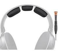 SOULWIT Archetto Ricambio per Sennheiser HDR120(HDR 120II/RS120/TR120), HDR130(HDR 130/RS130/TR130)/HDR135(HDR 135/RS135/TR135) Cuffie, Cuffie Fascia Headband Band - Nero