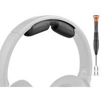 SOULWIT Archetto Superiore per Skullcandy Hesh 3/ANC/Evo Cuffie, Parte di Ricambio per Cuffie Fascia Headband Band - Nero