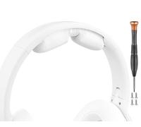 SOULWIT Archetto Superiore per Skullcandy Hesh 3/ANC/Evo Cuffie, Parte di Ricambio per Cuffie Fascia Headband Band - Bianco