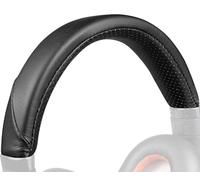 SOULWIT Copri Archetto in Pelle Proteica per Plantronics BackBeat Pro 1/2, Voyager 8200 UC Cuffie, Parte di Ricambio per la Riparazione del Cuscinetto della Fascia per la Testa - Nero