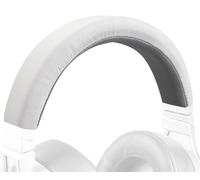 SOULWIT Copri Archetto per Corsair Virtuoso RGB Wireless XT SE Gioco Cuffie,Riparazione Parte del Cuscino Fascia-Bianco+Grigio