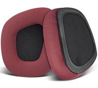 SOULWIT Cuscinetti Auricolari a Rete per Corsair Void (Pro) - Borgogna