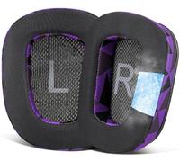 SOULWIT Cuscinetti Auricolari con Gel Raffreddante Ricambio per Logitech G930 G933 G933S G935 G633 G633S G635 G533 G430 G431 G432 G433 G35 Gioco Cuffie, Padiglioni Auricolari per G332 G230 G231 G233