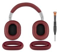 SOULWIT Cuscinetti Auricolari + Copertura Archetto + Protezione in Silicone per Padiglioni Auricolari, kit di Ricambio per Audio Technica ATH M40, M40X Cuffie