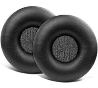 SOULWIT Cuscinetti Auricolari di Ricambio da 50 mm per Jabra Pro 9400/9450/9460/9470/925/929/930 Cuffia, Cuffie per Jabra Biz 2400/BIZ 2400II/BIZ 1500/GN2000/UC Voice 550, Schiuma Comfort-Nero