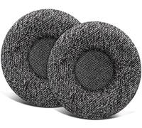 SOULWIT Cuscinetti Auricolari di Ricambio da 50 mm per Jabra Pro 9400/9450/9460/9470/925/929/930 Cuffia, Cuffie per Jabra Biz 2400/BIZ 2400II/BIZ 1500/GN2000/UC Voice 550, Schiuma Comfort-Grigio