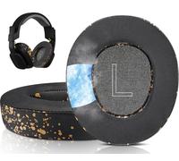 SOULWIT Cuscinetti Auricolari di Ricambio in Gel Refrigerante per Astro A10 Gen 2 Wired Cuffie, Cuscinetti Auricolari in Tessuto di Seta Resistente, Schiuma Isolante per il Comfort