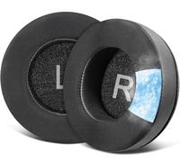 SOULWIT Cuscinetti Auricolari di Ricambio per AKG Pro Audio K52 K72 K92 M220 K240 K241 K242 K271 K272 K340 K550 K551 K553 S MKII MK2, Padiglioni Cuffie con Schiuma Antirumore - K550 CG Nero
