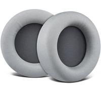SOULWIT Cuscinetti Auricolari di Ricambio per Corsair Virtuoso Pro Cuffie, Padiglioni Auricolari con Tessuto a Rete Durevole, Schiuma Morbida ad Alta Densità - Grigio