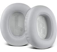 SOULWIT Cuscinetti Auricolari di Ricambio per JBL E65BTNC/Live 650BTNC/Live 770NC/Live 660NC/Duet NC Over-Ear Cuffie, Padiglioni Cuffie con Pelle Morbida, Schiuma Antirumore