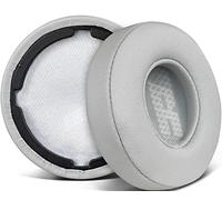 SOULWIT Cuscinetti auricolari di ricambio per JBL Live 400BT/Live 400 BT On-Ear Cuffie senza fili, Padiglioni Auricolari con pelle proteica più morbida, schiuma di isolamento acustico - Grigio