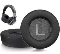 SOULWIT Cuscinetti Auricolari di Ricambio per Pioneer DJ HDJ-CUE1 Cuffie, Cuscinetti Auricolari con Schiuma Antirumore ad Alta Densità