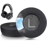 SOULWIT Cuscinetti Auricolari di Ricambio per Pioneer DJ HDJ-CUE1 Cuffie, Cuscinetti Auricolari con Schiuma Antirumore ad Alta Densità