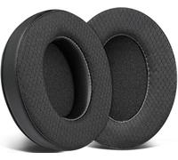 SOULWIT Cuscinetti Auricolari di Ricambio per Razer Kaira/Kaira X/Kaira Pro/Kaira Pro Halo Infinite Edition Cuffie, Padiglioni Cuffie con Schiuma ad Alta Densità - Kaira X MF Nero