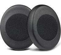 SOULWIT Cuscinetti Auricolari di Ricambio per Sennheiser HD2.10 HD2.20S HD2.30G HD2.30i HD100 Cuffie, Padiglioni Cuffie con Morbida Pelle Proteica e Schiuma di Memoria ad Alta Densità - Nero