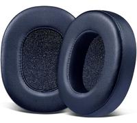SOULWIT Cuscinetti Auricolari di Ricambio per Skullcandy Hesh 3/ANC/Evo & Crusher Wireless/ANC/Evo & Venue ANC Over-Ear Cuffie, Cuscinetti con Morbida Pelle Proteica, Schiuma Antirumore - Blu Marino