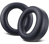 SOULWIT Cuscinetti Auricolari di Ricambio Per Sony Playstation 5 Pulse PS5 3D Wireless Cuffie, Padiglioni Cuffie con Morbida Pelle Proteica, Schiuma ad Alta Densità - Nero