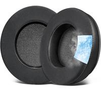 SOULWIT Cuscinetti auricolari in gel di raffreddamento di ricambio per OneOdio Pro-10/Pro-30/Pro-50/Studio HiFi/Studio Pro-C Y80B/Monitor 60,con schiuma ad alta densità, tessuto di seta ghiacciata