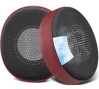SOULWIT Cuscinetti auricolari in gel di raffreddamento per Jabra Evolve2 65 (Evolve 2 65MS 65UC MS UC)/Evolve2 40 (40UC 40MS USB)/Elite 45h On-Ear Wireless Headset, con tessuto in seta di ghiaccio
