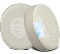 SOULWIT Cuscinetti auricolari in gel di raffreddamento per Jabra Evolve2 65 (Evolve 2 65MS 65UC MS UC)/Evolve2 40 (40UC 40MS USB)/Elite 45h On-Ear Wireless Headset, con tessuto in seta di ghiaccio